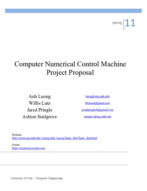 cnc machine project proposal|Computer Numerical Control Machine Project .